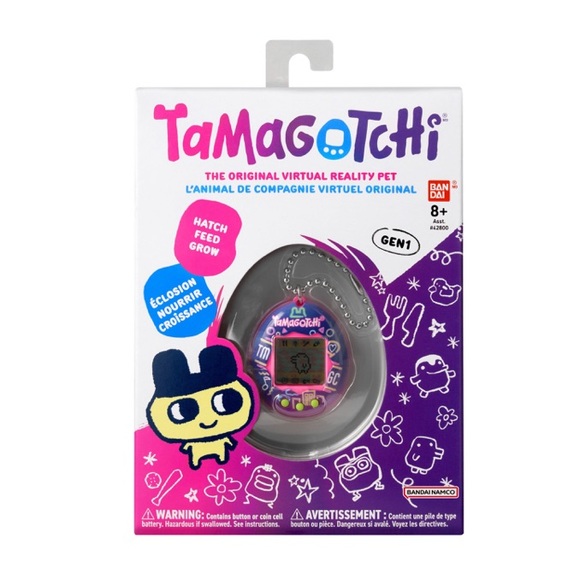 Tamagotchi 2023 Release Gen 1 Shell NEON LIGHTS - Picture 3 of 11